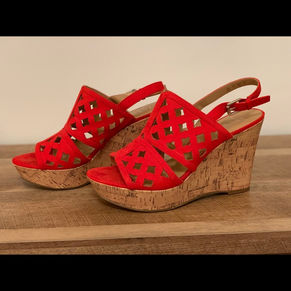 Franco Sarto wedges size 10